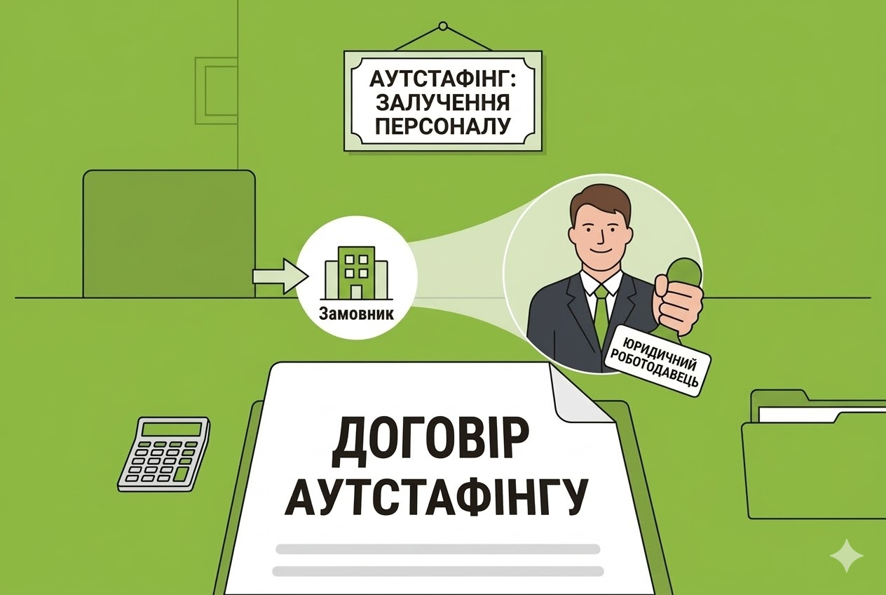 Договір аутстафінгу – 2026: документальне оформлення, вимоги, обмеження, облік у замовника і аутстафера