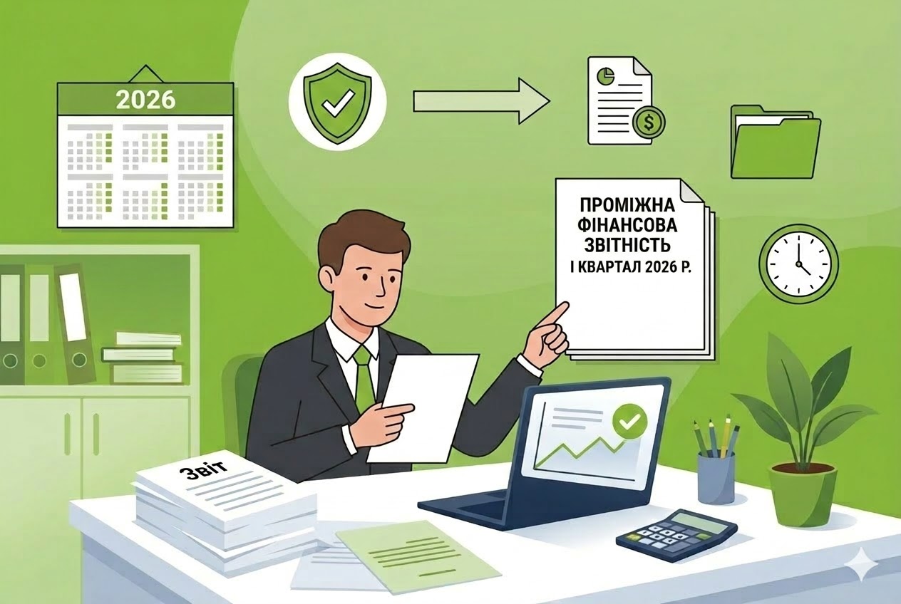 Проміжна фінансова звітність за І кв. 2026 року: хто її подає під час воєнного стану та за якою формою?
