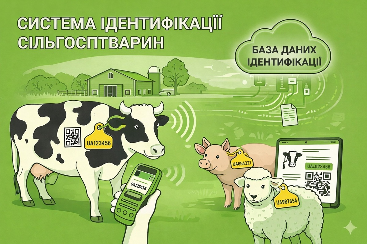 Система ідентифікації сільгосптварин-2026: дані Держпродспоживслужби
