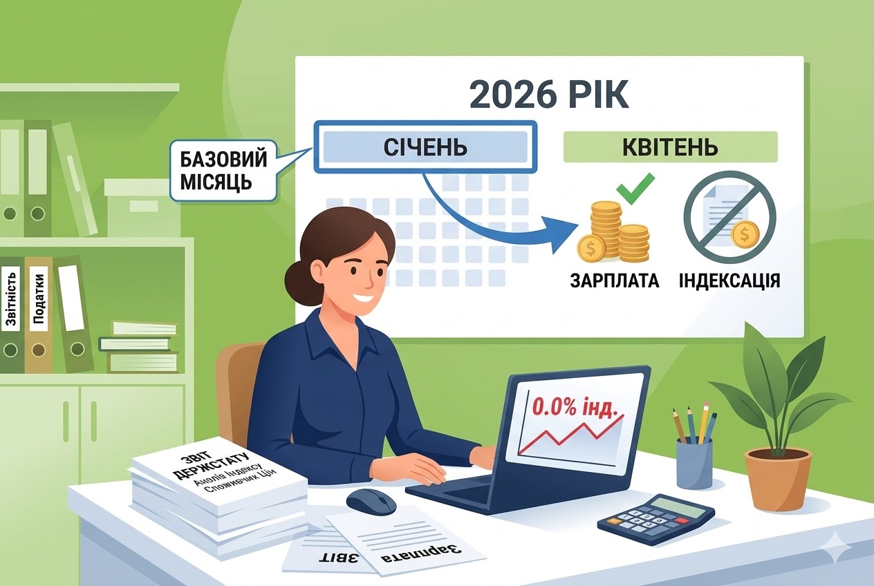 Індексацію зарплати у квітні 2026 р. знову не нараховуємо: практичний аналіз показників інфляції від Держстату