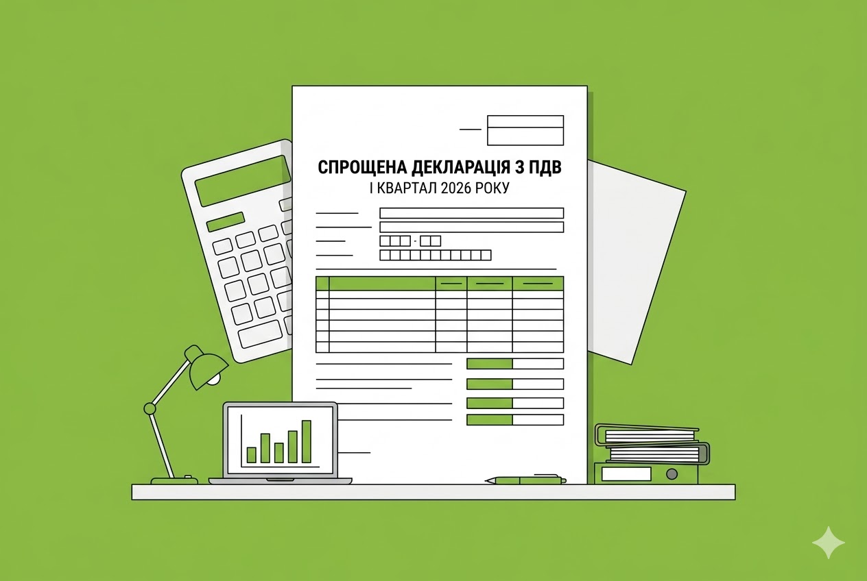 Спрощена декларація з ПДВ за I квартал 2026 року: інструкція зі заповнення та подання
