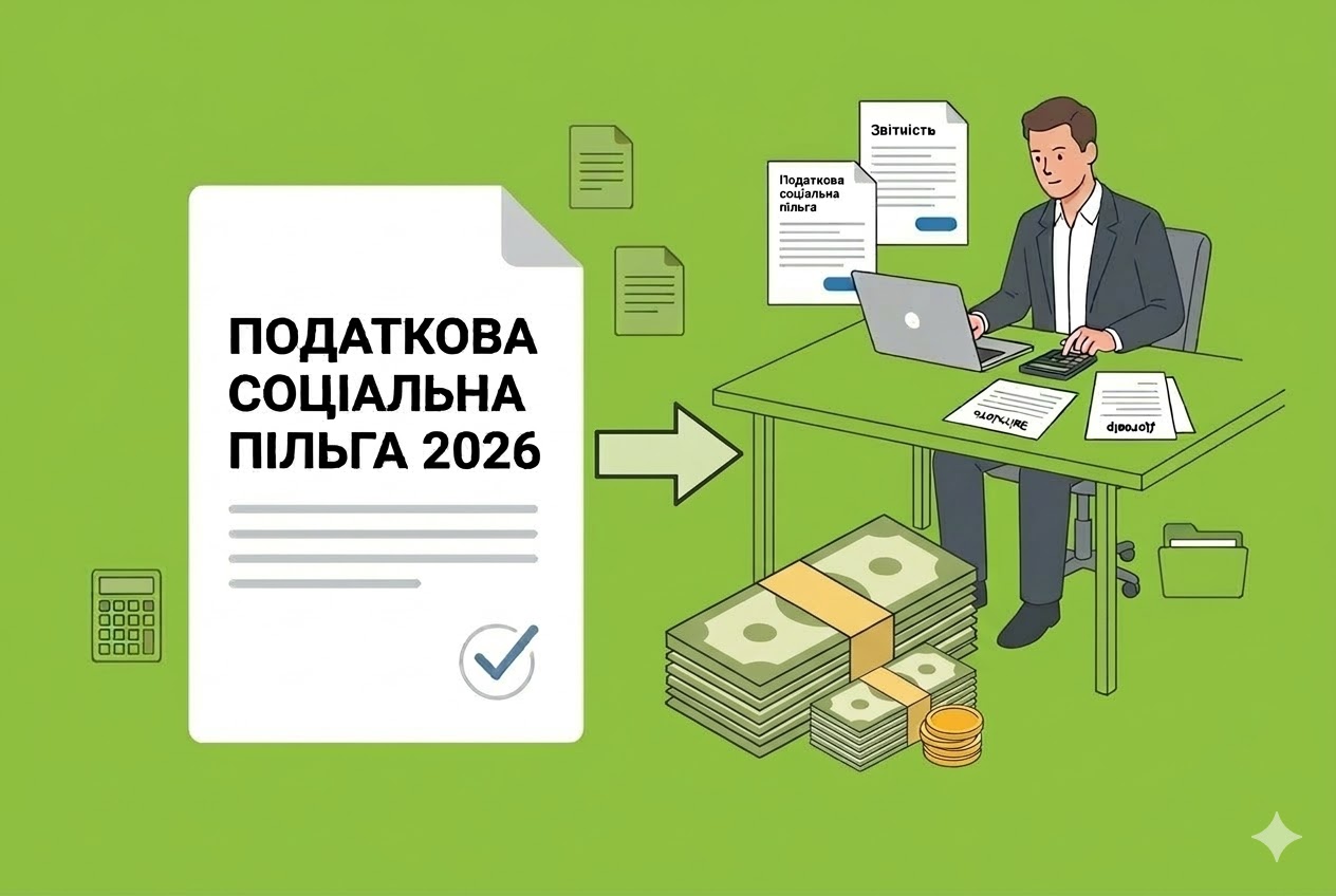 Податкова соціальна пільга у 2026 році: розмір та правила застосування до зарплати працівників