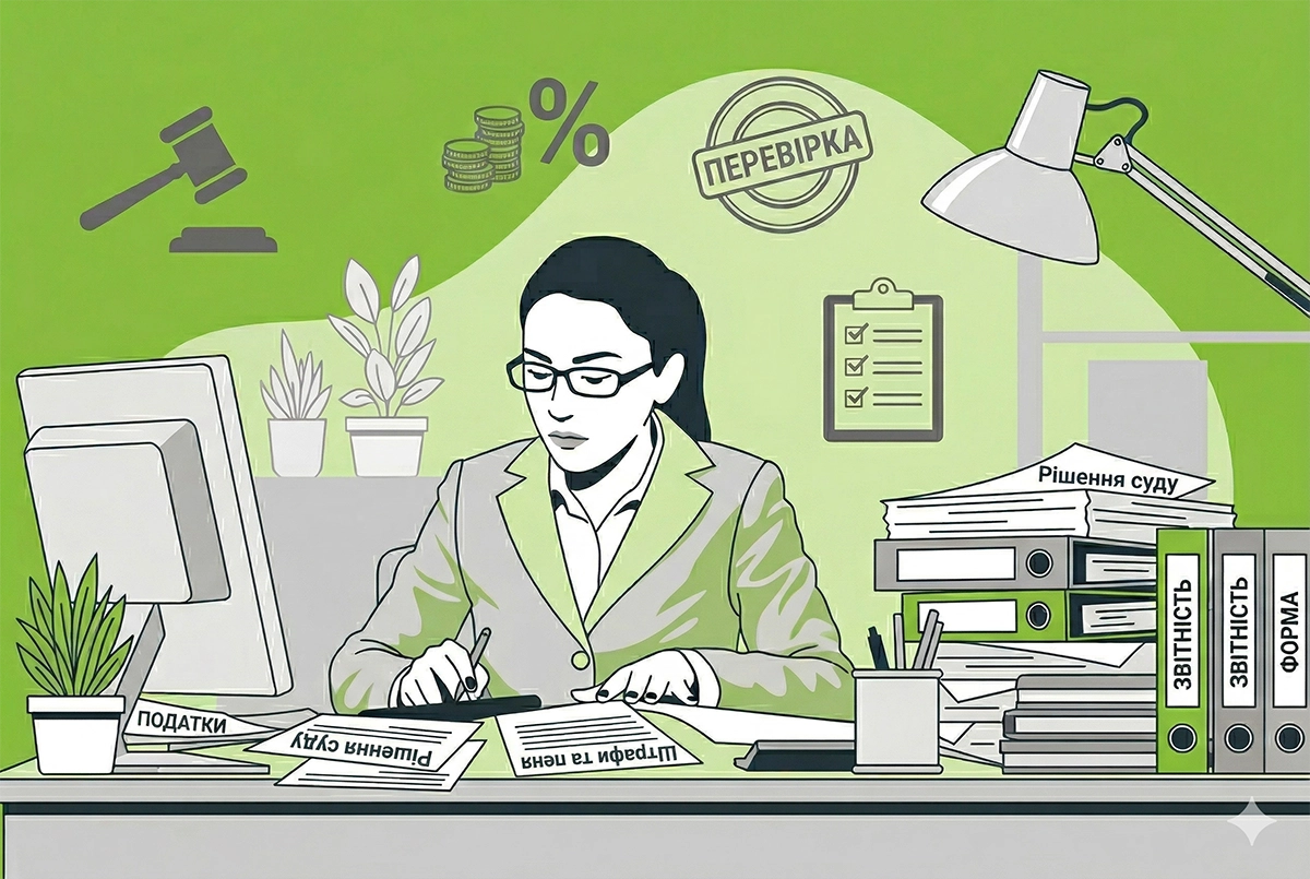 Облік штрафів та пені, що сплачуються за рішенням суду або за наслідками перевірки: які правила у 2026 році?