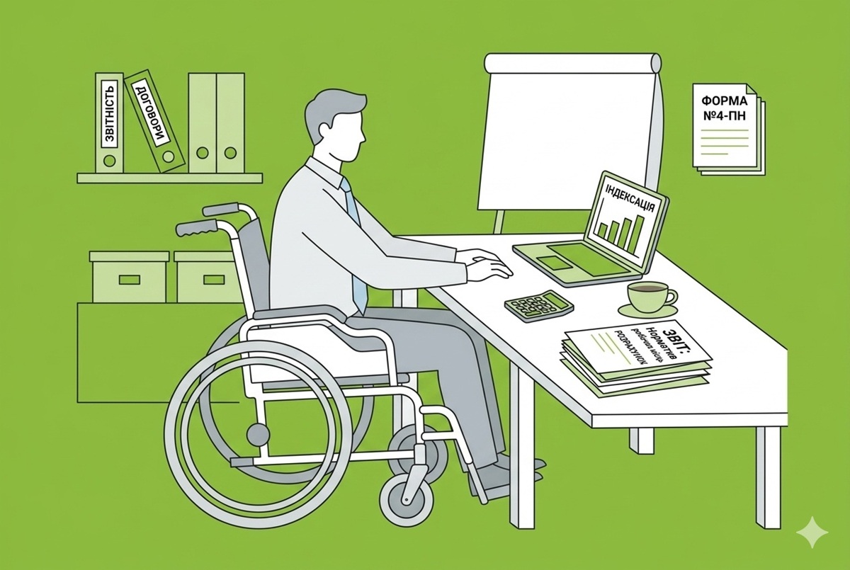 Норматив робочих місць для осіб з інвалідністю-2026: з 16 квітня діє Порядок розрахунку