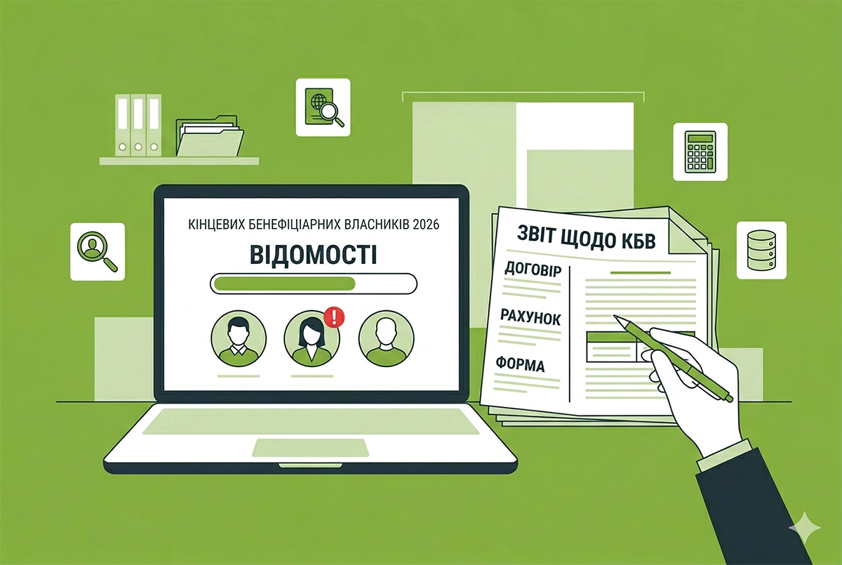 Відомості про кінцевих бенефіціарних власників у 2026 р.: кому потрібно їх подавати та за якою формою?