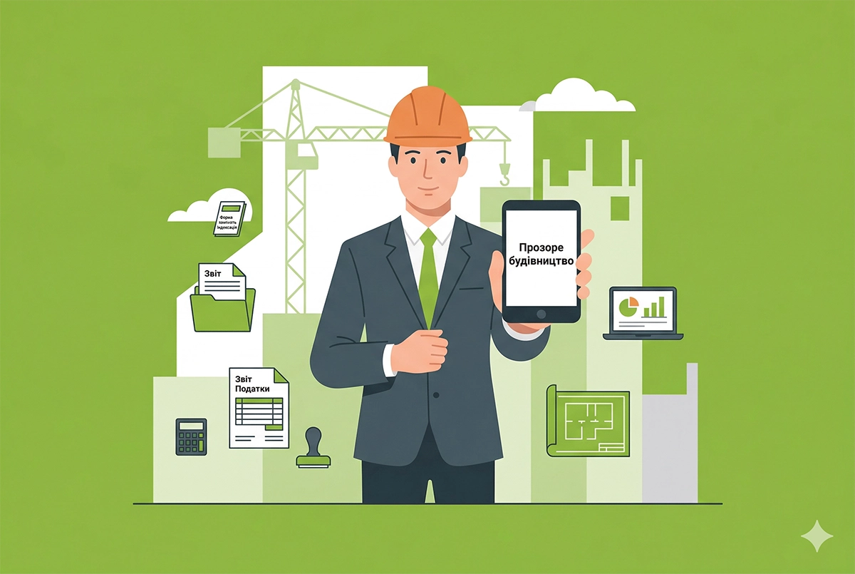 З 1 квітня 2026 р – повне впровадження застосунку «Прозоре будівництво» в органах місцевого самоврядування