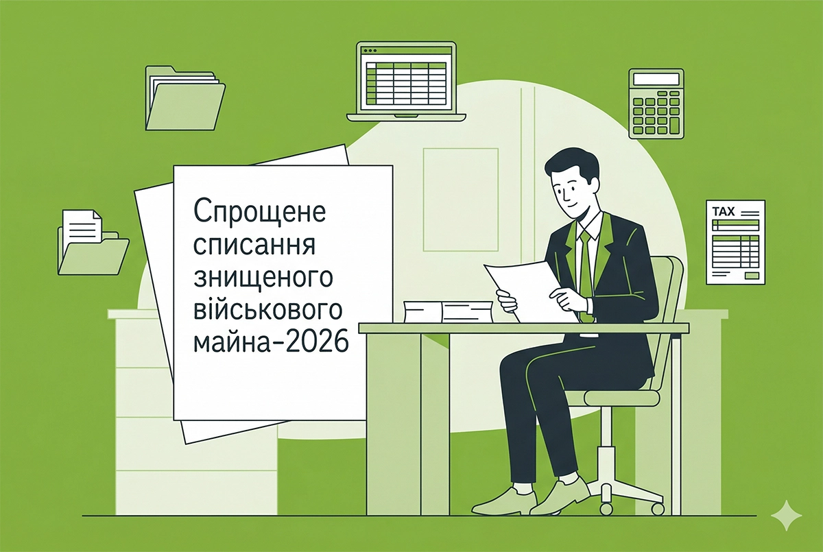 Спрощене списання знищеного військового майна-2026: новації у розʼясненні Мінцифри