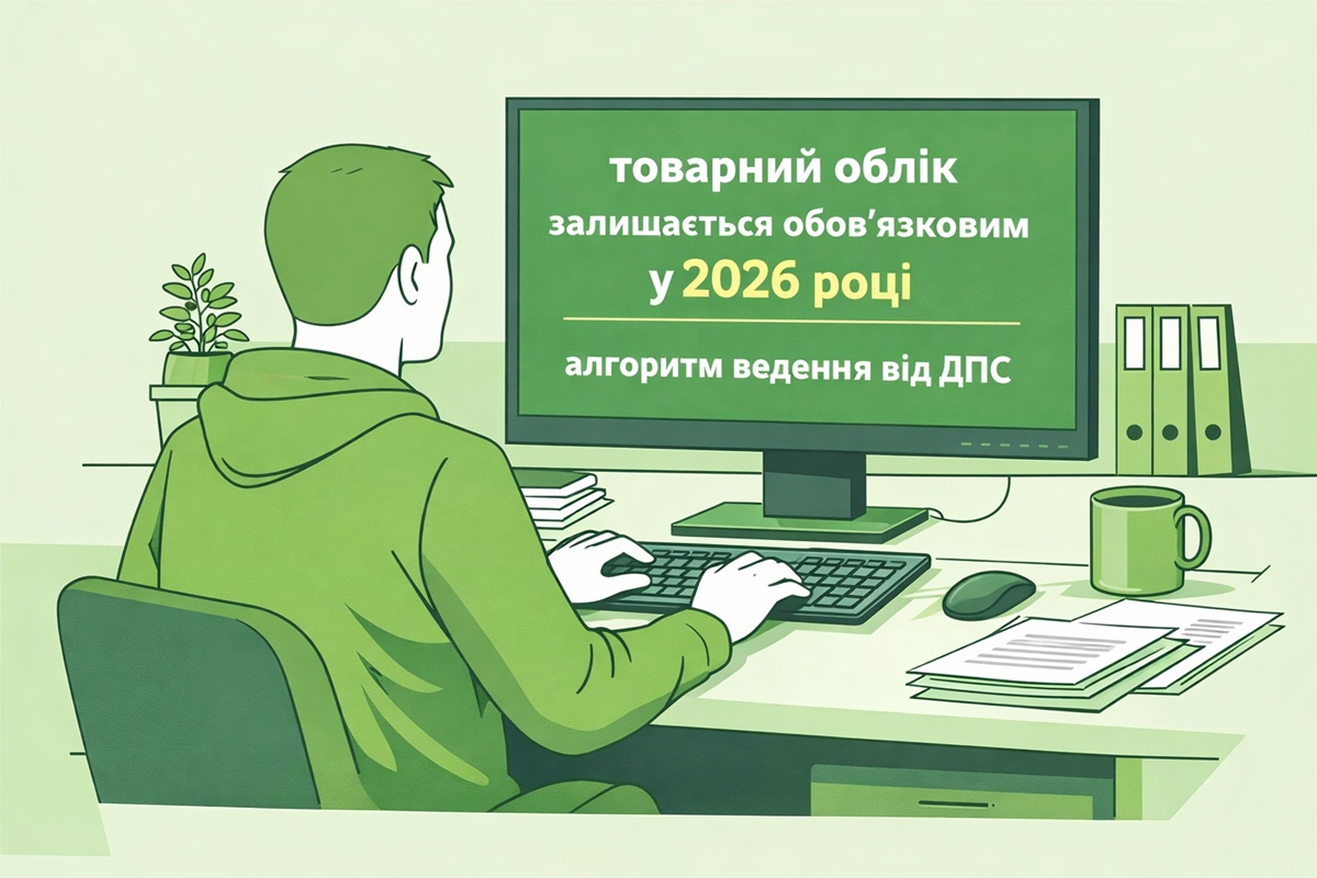 Товарний облік залишається обовʼязковим у 2026 році: алгоритм ведення від ДПС