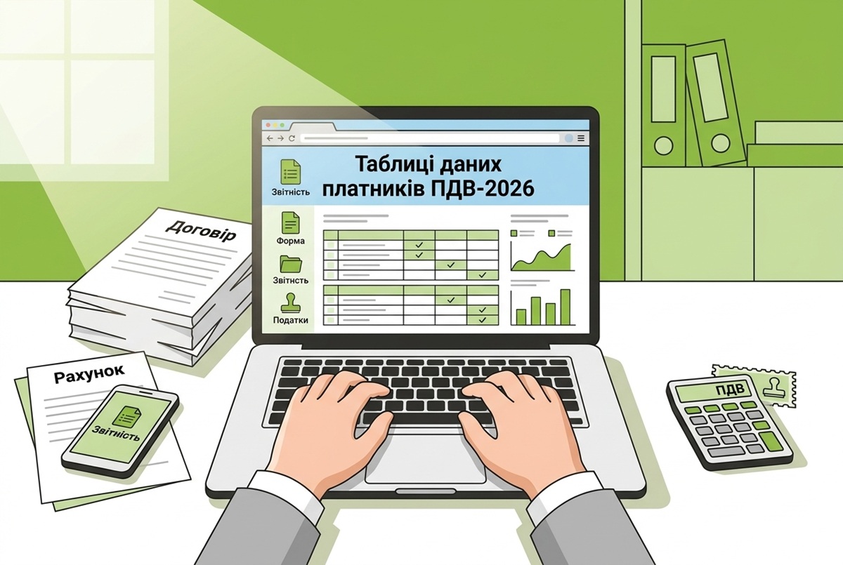 Таблиці даних платників ПДВ-2026: ДПС створила «Дорожні карти» для подання