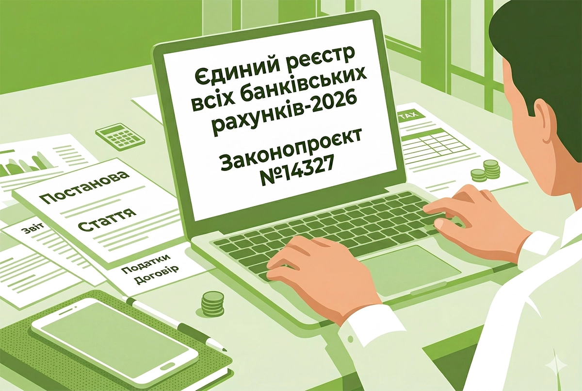 Єдиний реєстр всіх банківських рахунків-2026: Комітет ВРУ рекомендував законопроєкт №14327