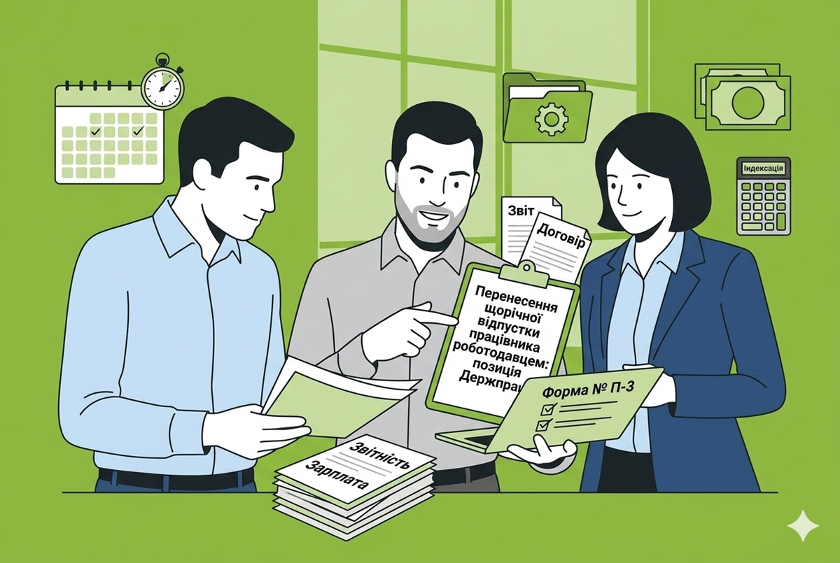 Перенесення щорічної відпустки працівника роботодавцем: позиція Держпраці