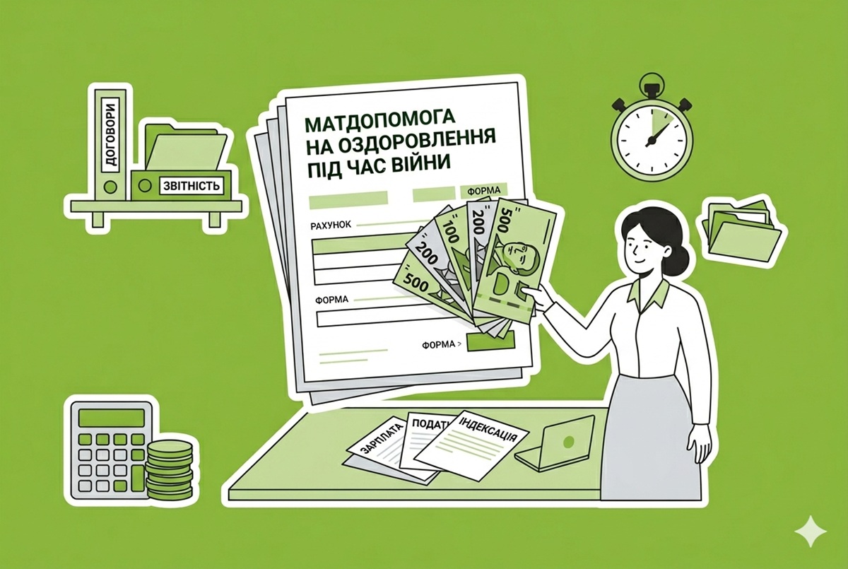 Матдопомога на оздоровлення під час війни: коли роботодавець має право відмовити, а коли зобов’язаний платити