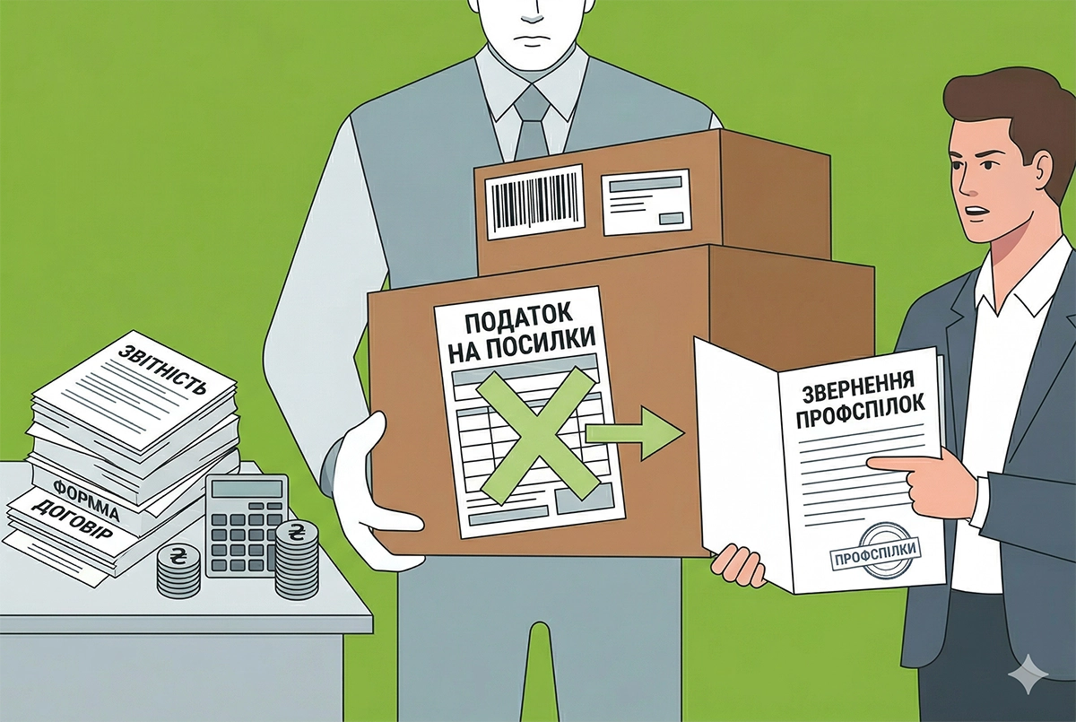 Профспілки не підтримують запровадження оподаткування міжнародних посилок