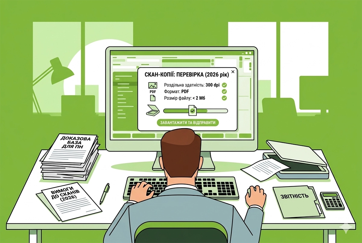 Доказова база для розблокування ПН: технічні вимоги до сканкопій документів у 2026 році