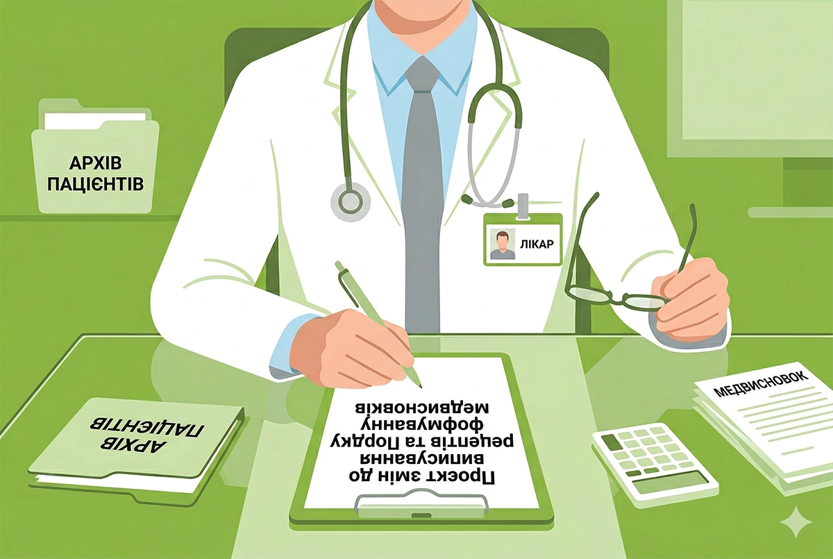 Проєкт змін до Правил виписування рецептів та до Порядку формування медвисновків оприлюднено для обговорення