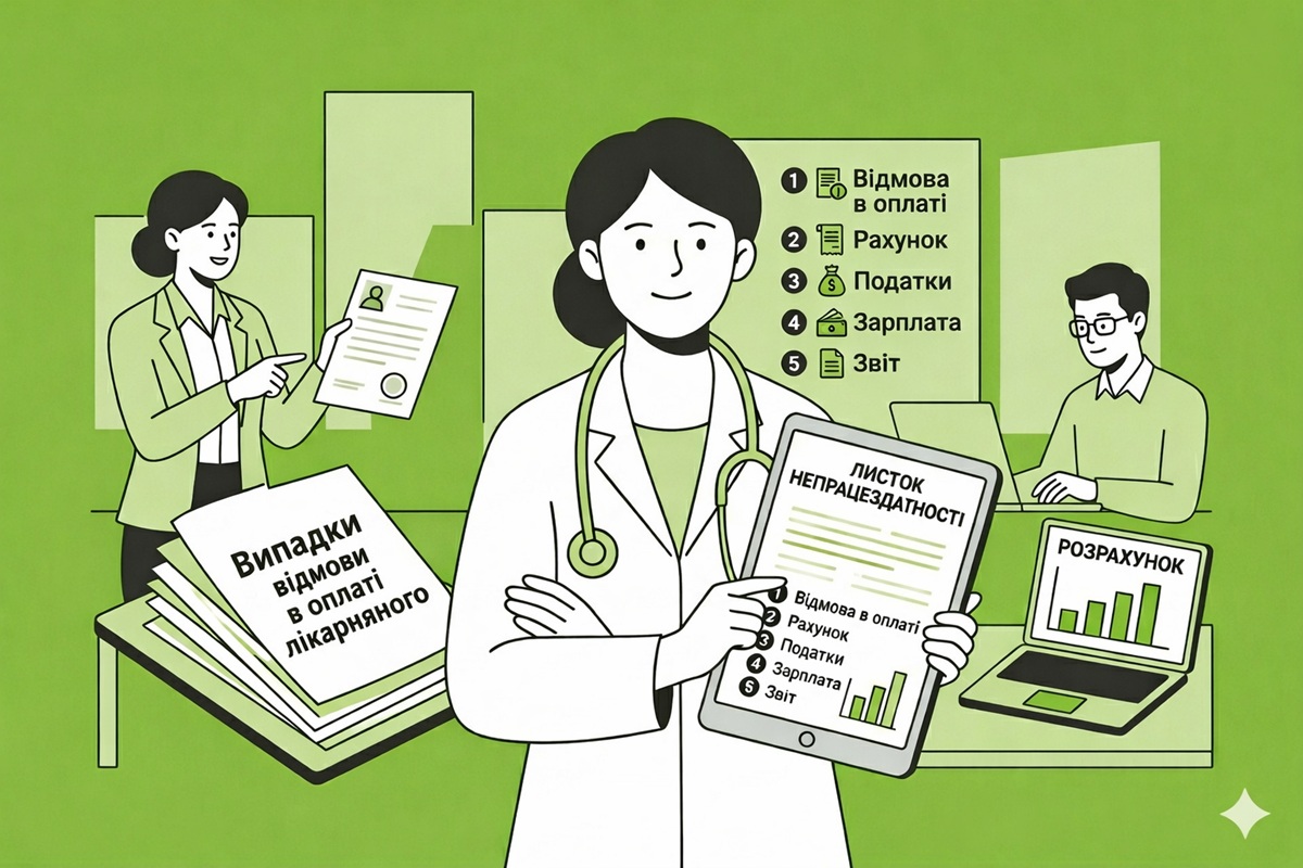 Підстави для відмови в оплаті лікарняних у 2026 році: повний перелік випадків згідно із законодавством