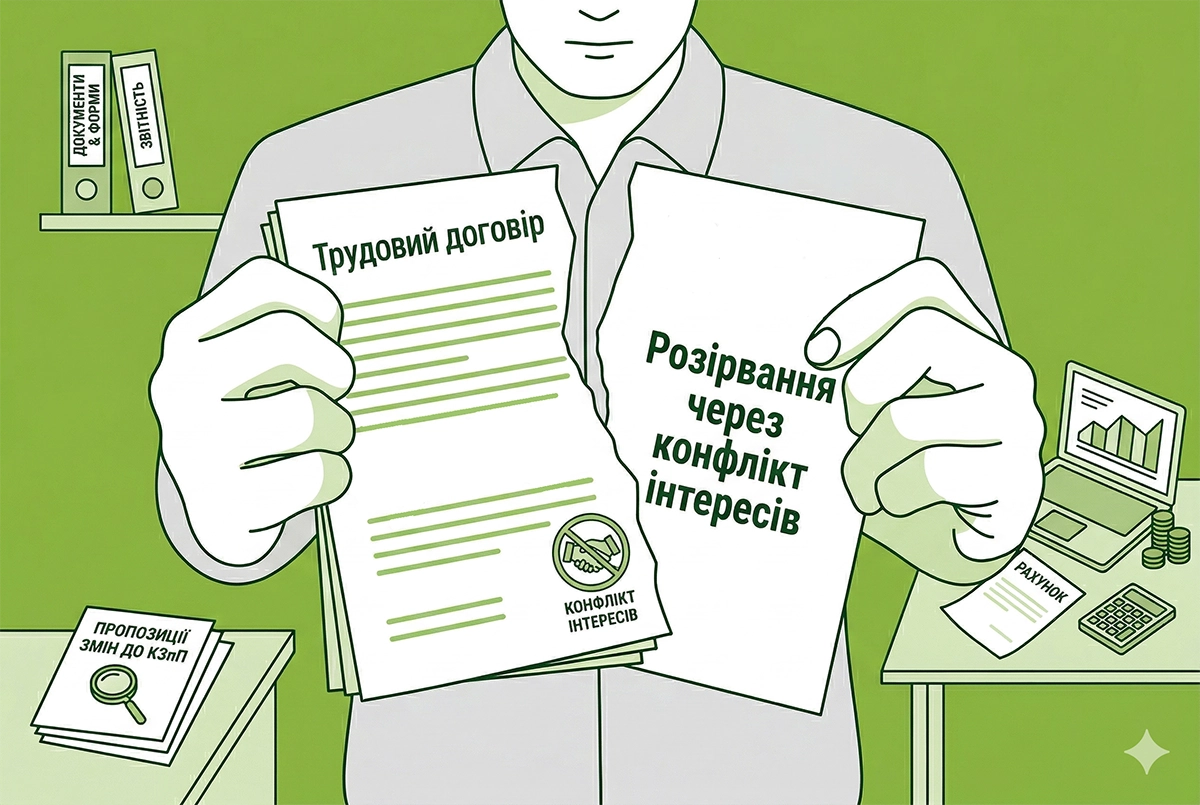 Розірвання трудового договору через конфлікт інтересів: депутати пропонують зміни