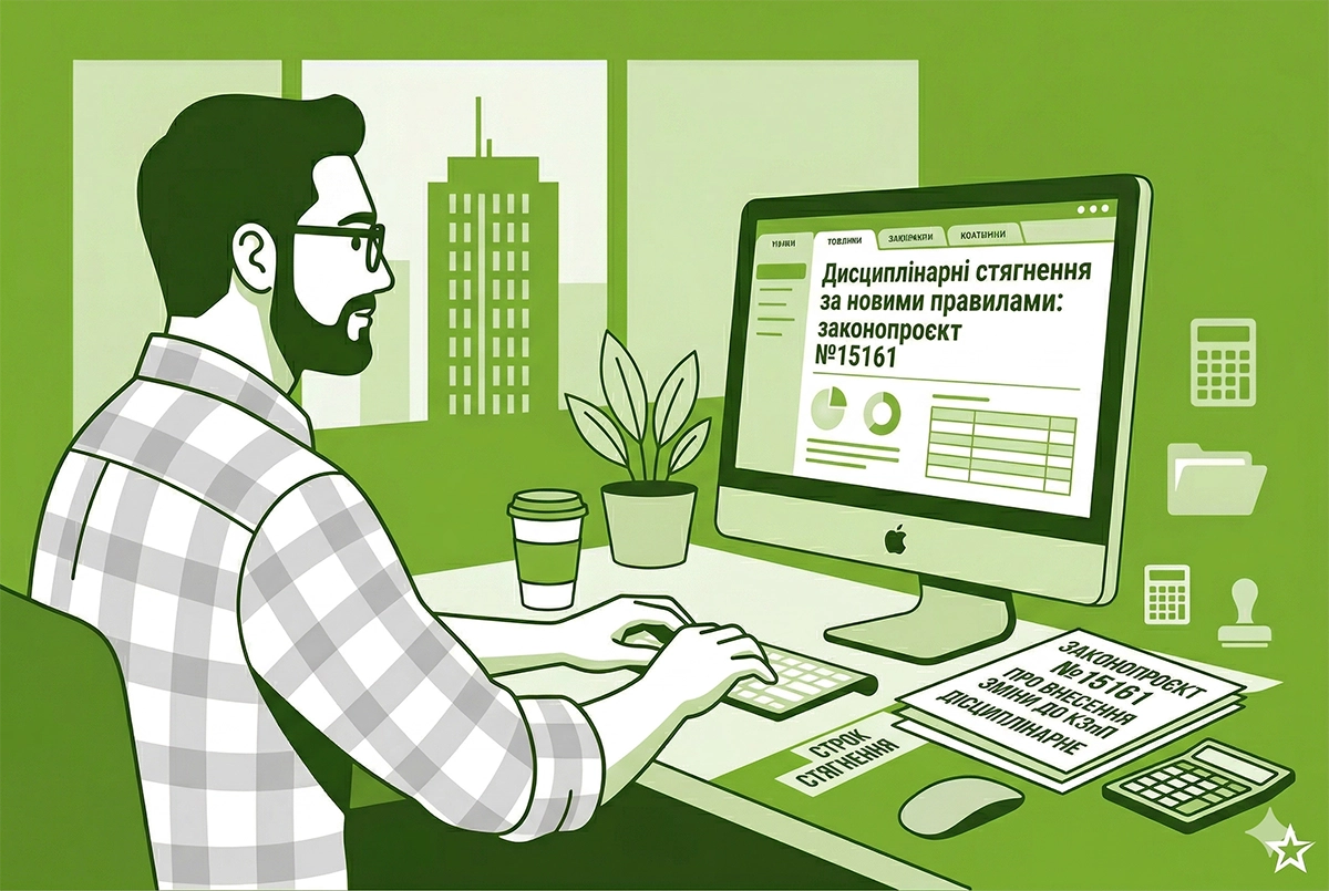 Дисциплінарні стягнення за новими правилами: законопроєкт №15161