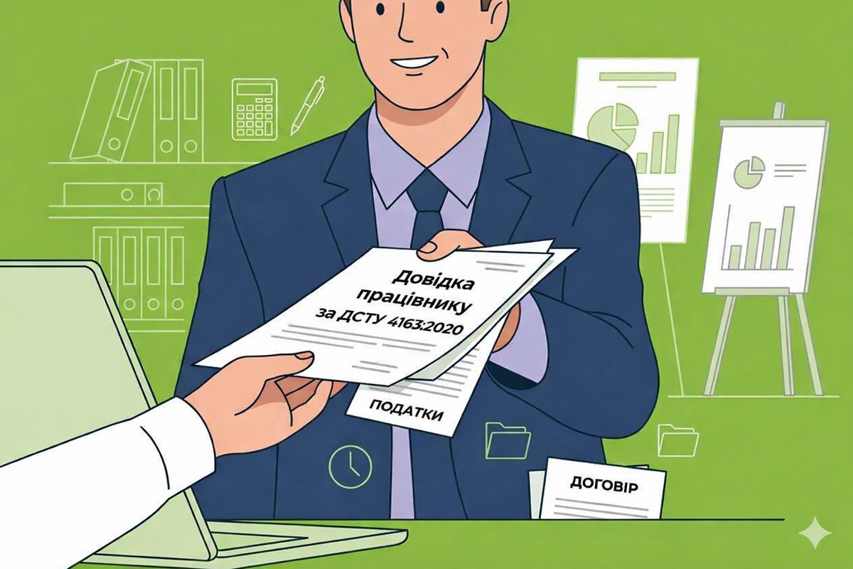 Оформлення довідок працівникам згідно з вимогами ДСТУ 4163:2020: як їх правильно скласти та зареєструвати 