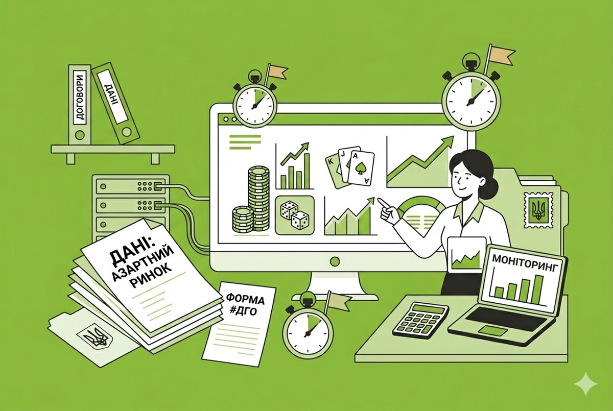 Дані про ринок азартних ігор у реальному часі: влада тестує систему онлайн-моніторингу