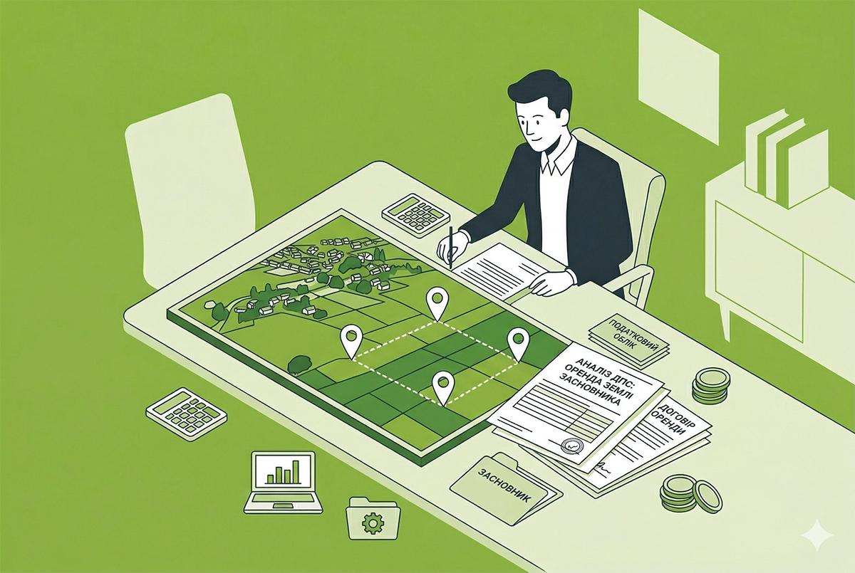 Податковий облік орендної плати за землі засновника: аналіз від ДПС