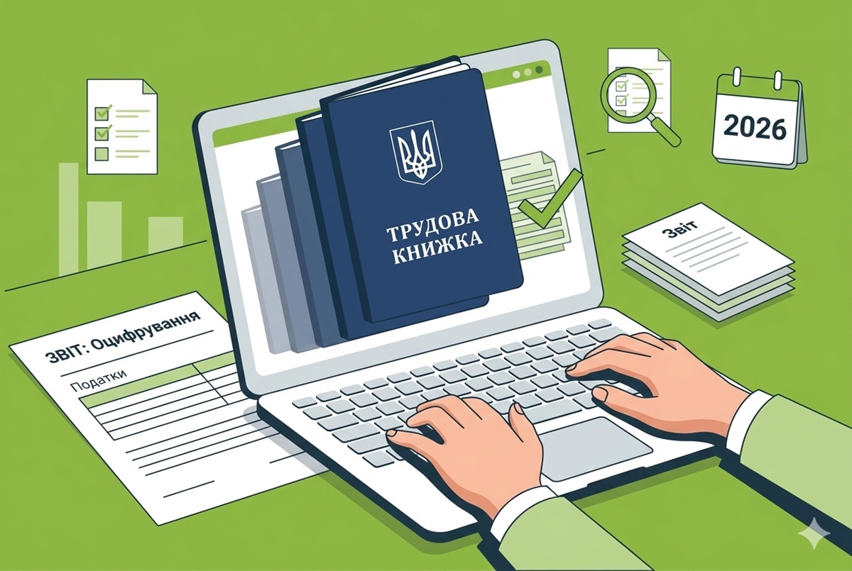 Оцифрування трудових книжок-2026: як працівникам перевірити результати