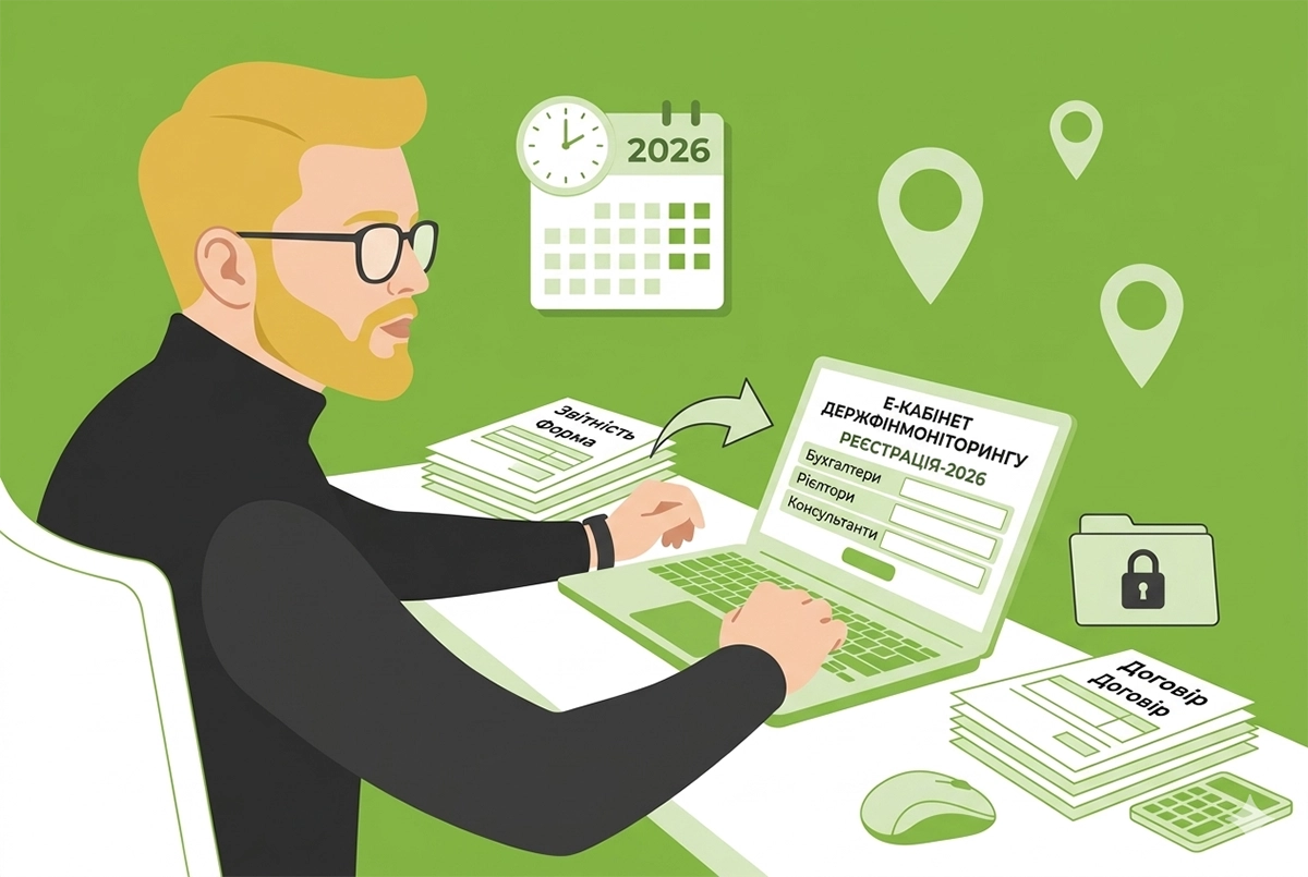 Реєстрація в Е-кабінеті Держфінмоніторингу для бухгалтерів та консультантів-2026: деталі від Мінфіну