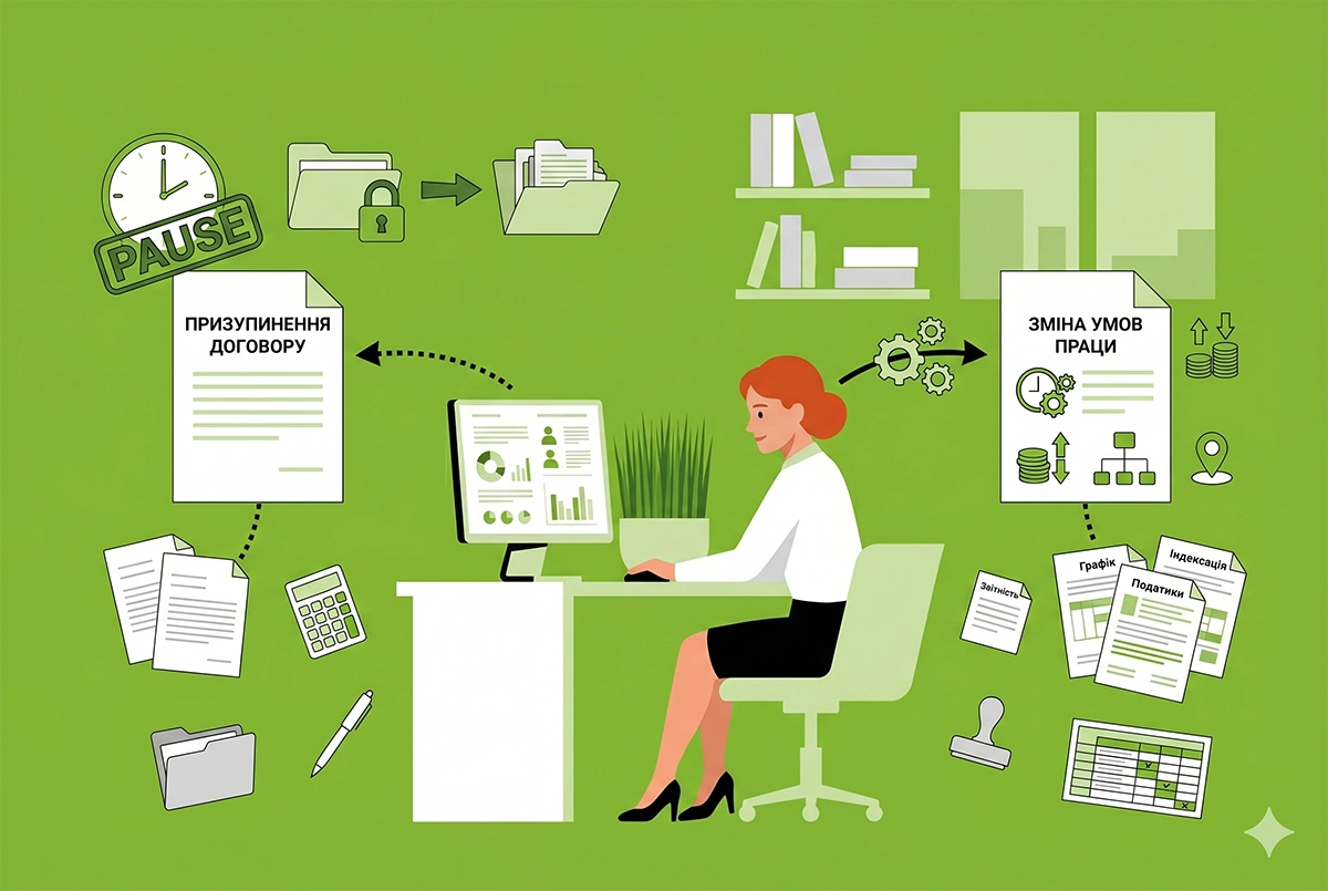 Тимчасова пауза чи зміна правил: чим відрізняється призупинення договору від зміни умов праці
