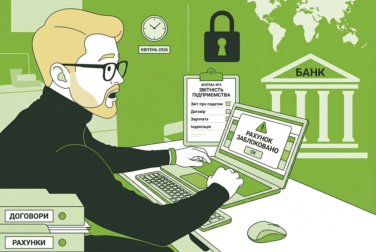 Блокування банком рахунків підприємства і ФОП у 2026 році: порядок, підстави та аналіз судової практики