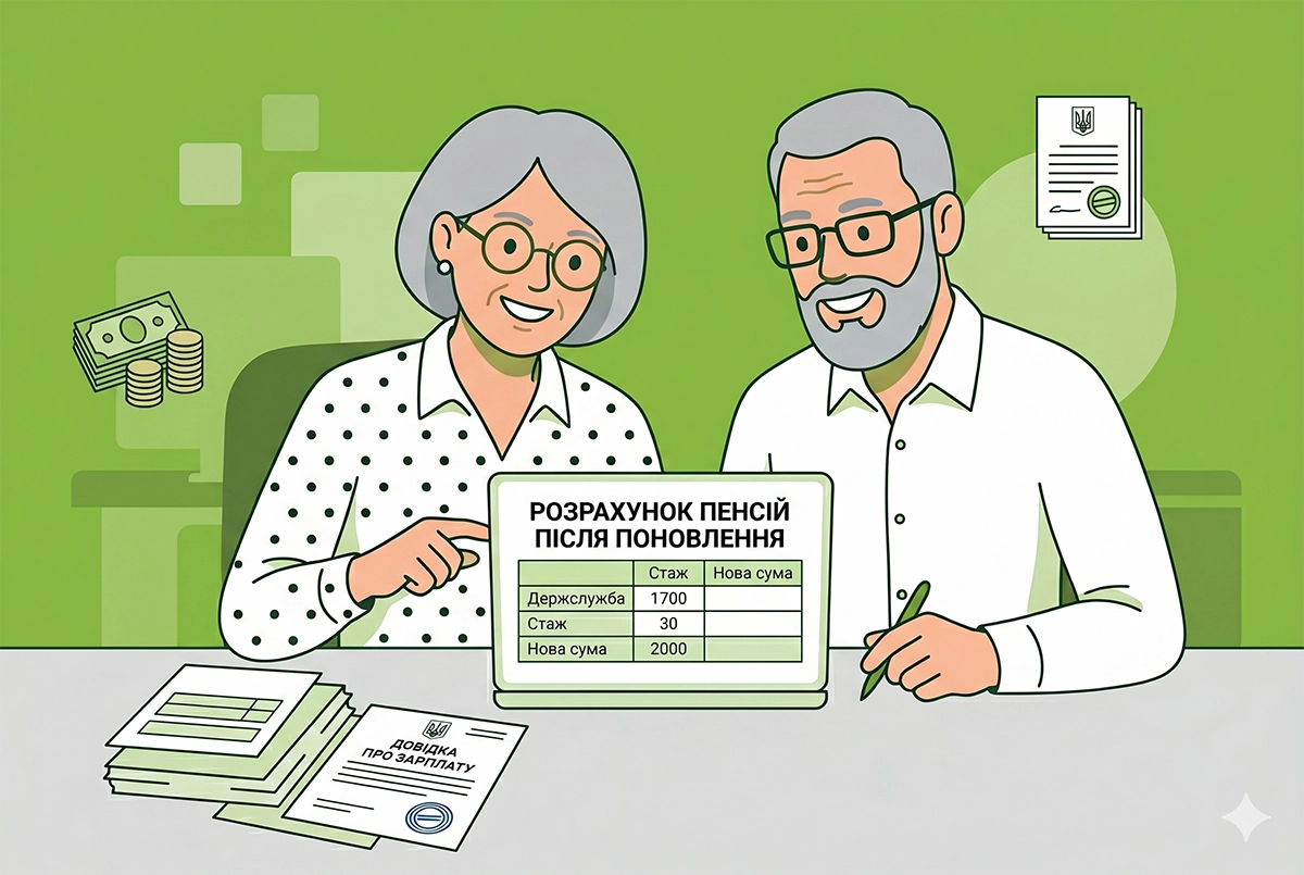 Пенсійні виплати після поновлення на держслужбі: деталі від Держпраці