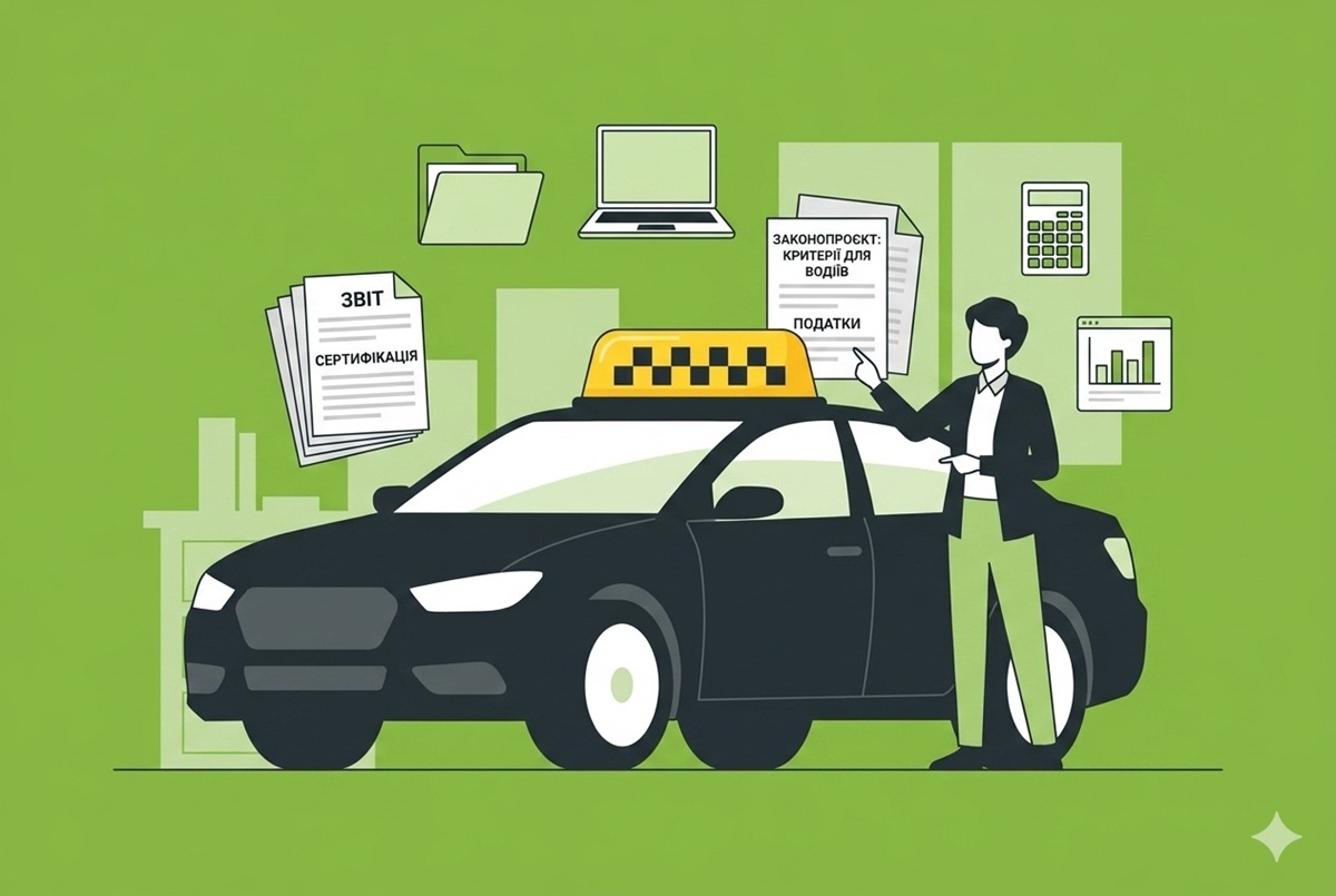 Реформування сфери таксі: вивчаємо законопроєкт щодо критеріїв для водіїв та їхньої сертифікації