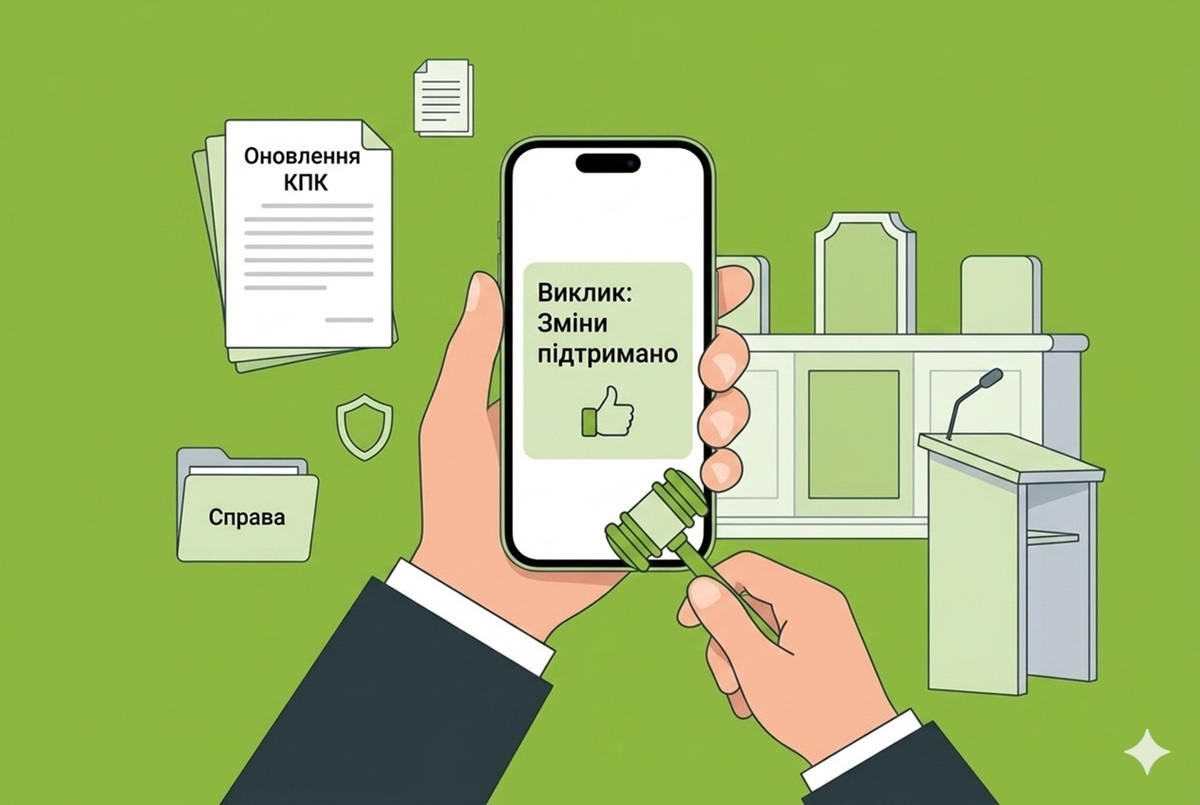 Оновлення порядку виклику за КПК: адвокати підтримують зміни