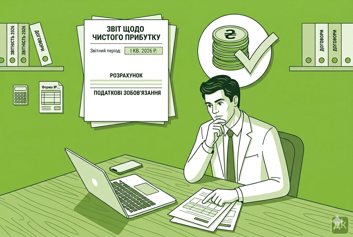 Розрахунок частини чистого прибутку, дивідендів на державну частку за І кв. 2026 року: інструкція зі складання
