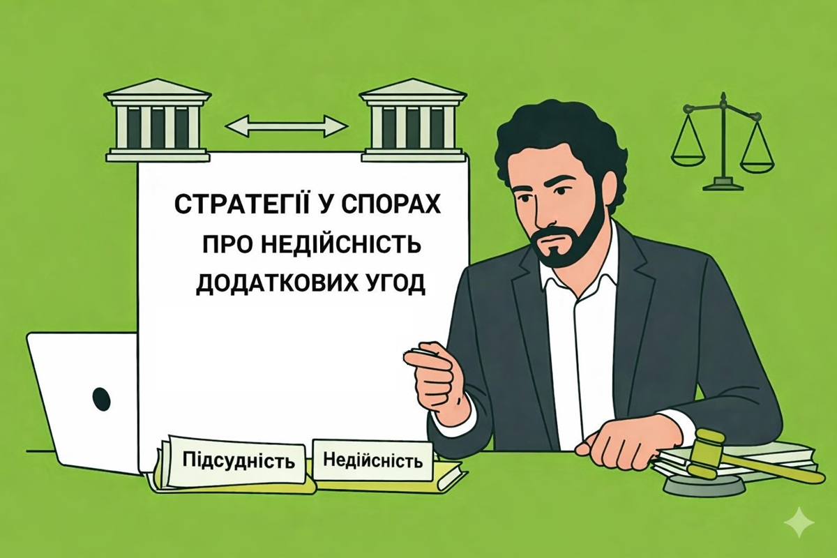 Стратегії у спорах про недійсність додаткових  угод: реалізація права на вибір підсудності