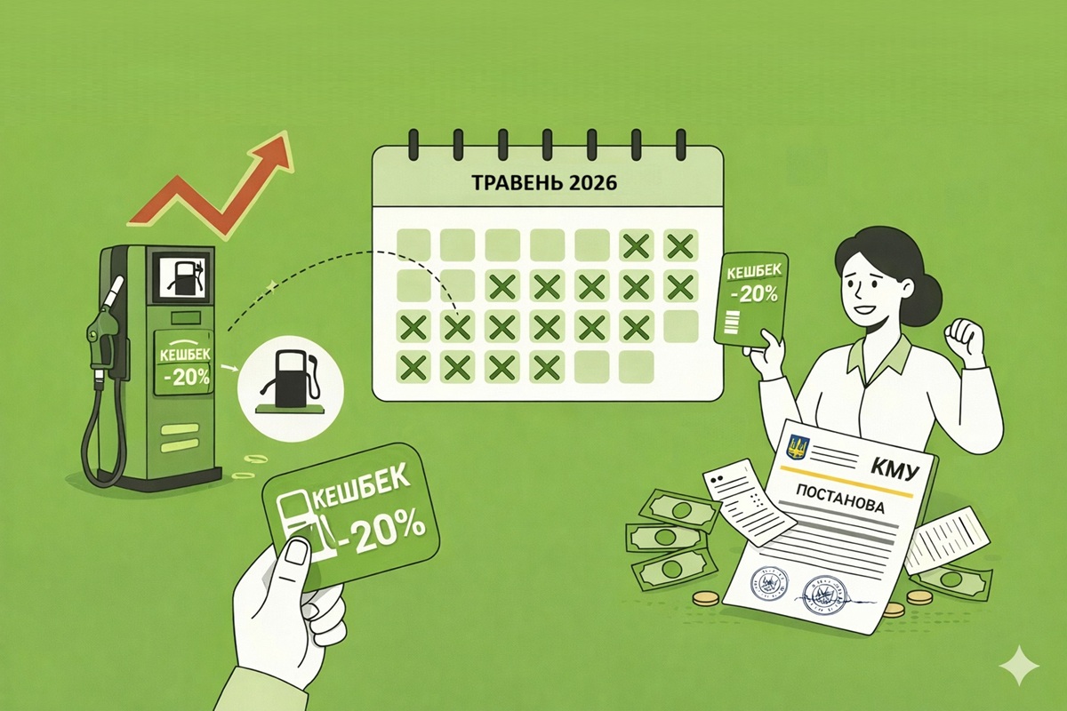 Кешбек на пальне: Кабмін продовжив дію на травень 2026 року