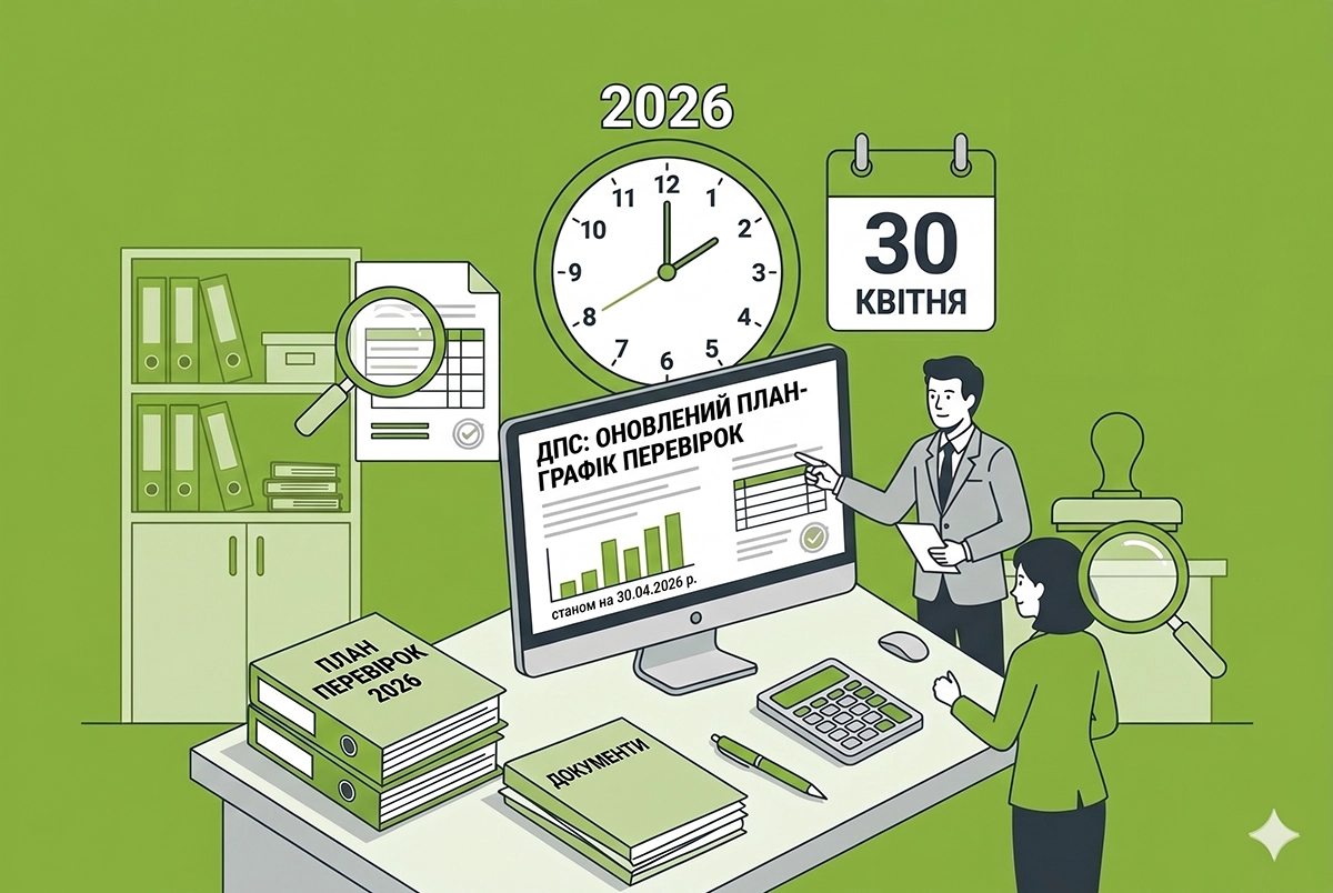ДПС оновила свій план-графік перевірок станом на 30.04.2026 року