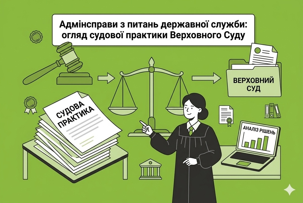  Адмінсправи з питань державної служби: огляд судової практики Верховного Суду
