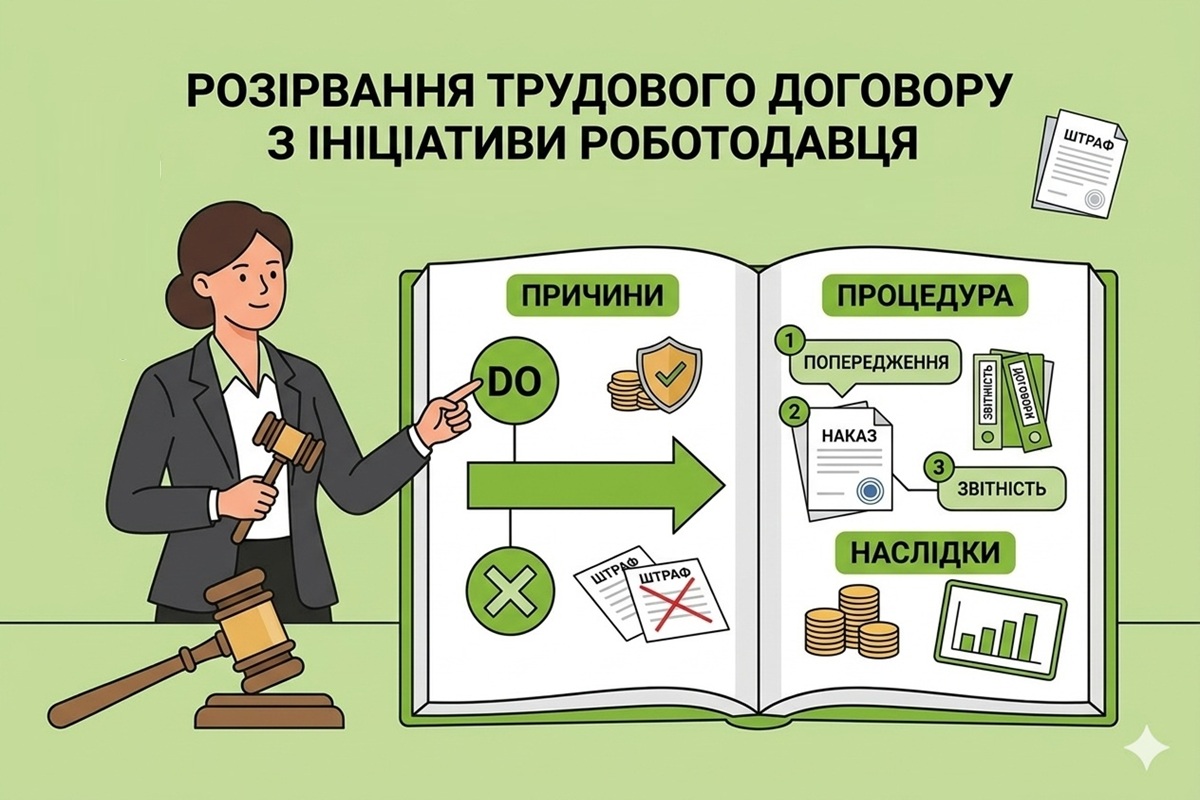 Розірвання трудового договору з ініціативи роботодавця: огляд Верховного суду