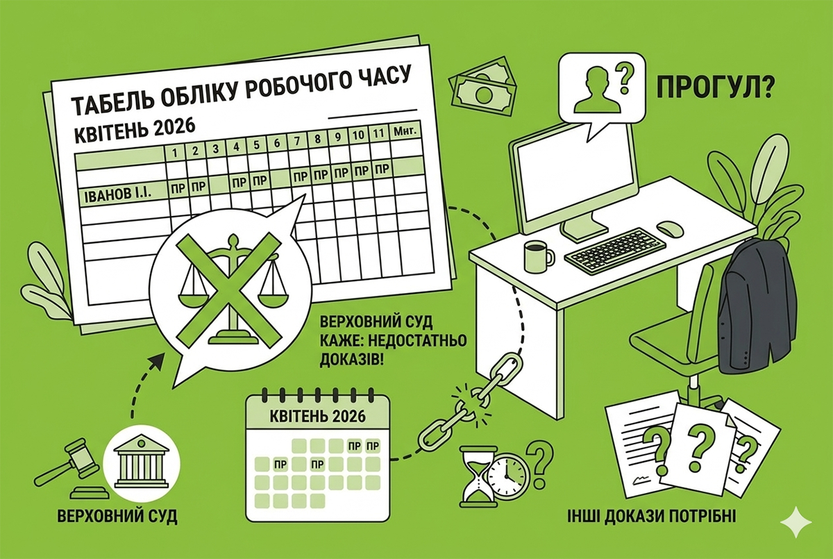 Як звільнити працівника за прогул: практика, рекомендації Верховного Суду та покроковий алгоритм від редакції