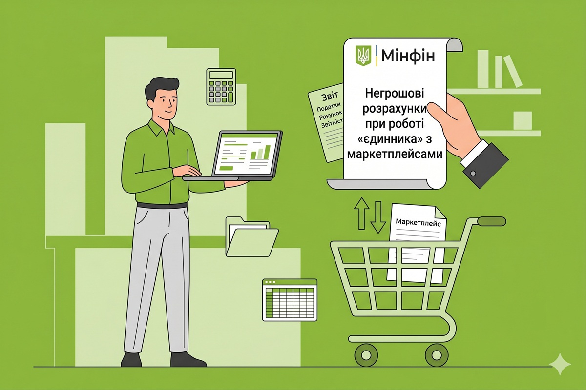 Чи виникають негрошові розрахунки при роботі «єдинника» з маркетплейсами у 2026 році: Мінфін надав роз'яснення