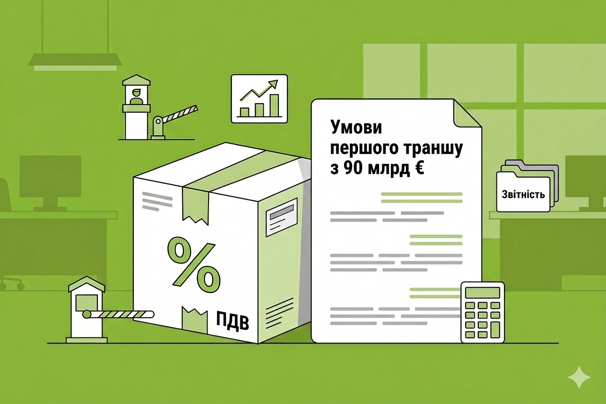 ПДВ на посилки і реформа митниці: умови першого траншу з 90 млрд євро