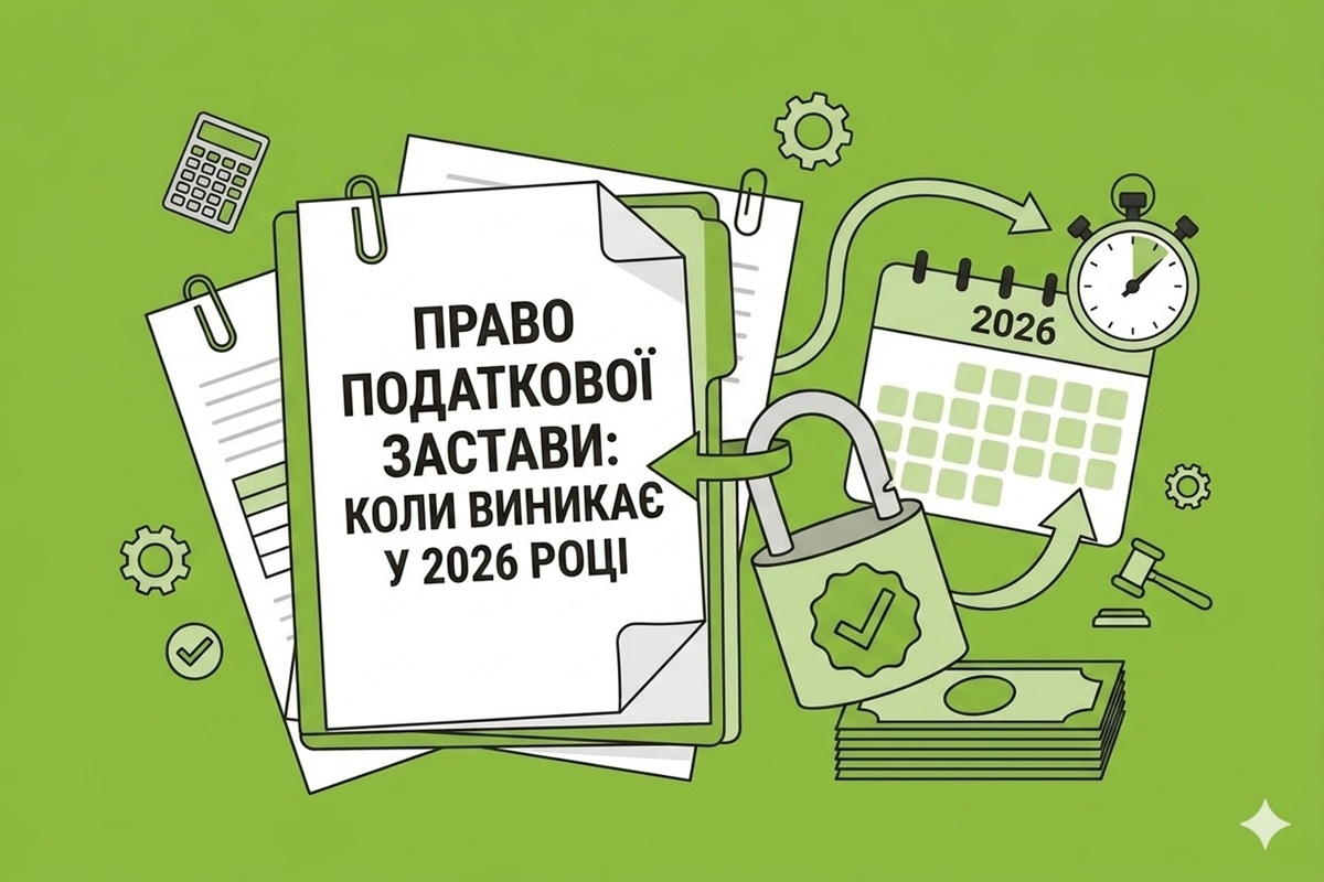 Право податкової застави: коли виникає у 2026 році