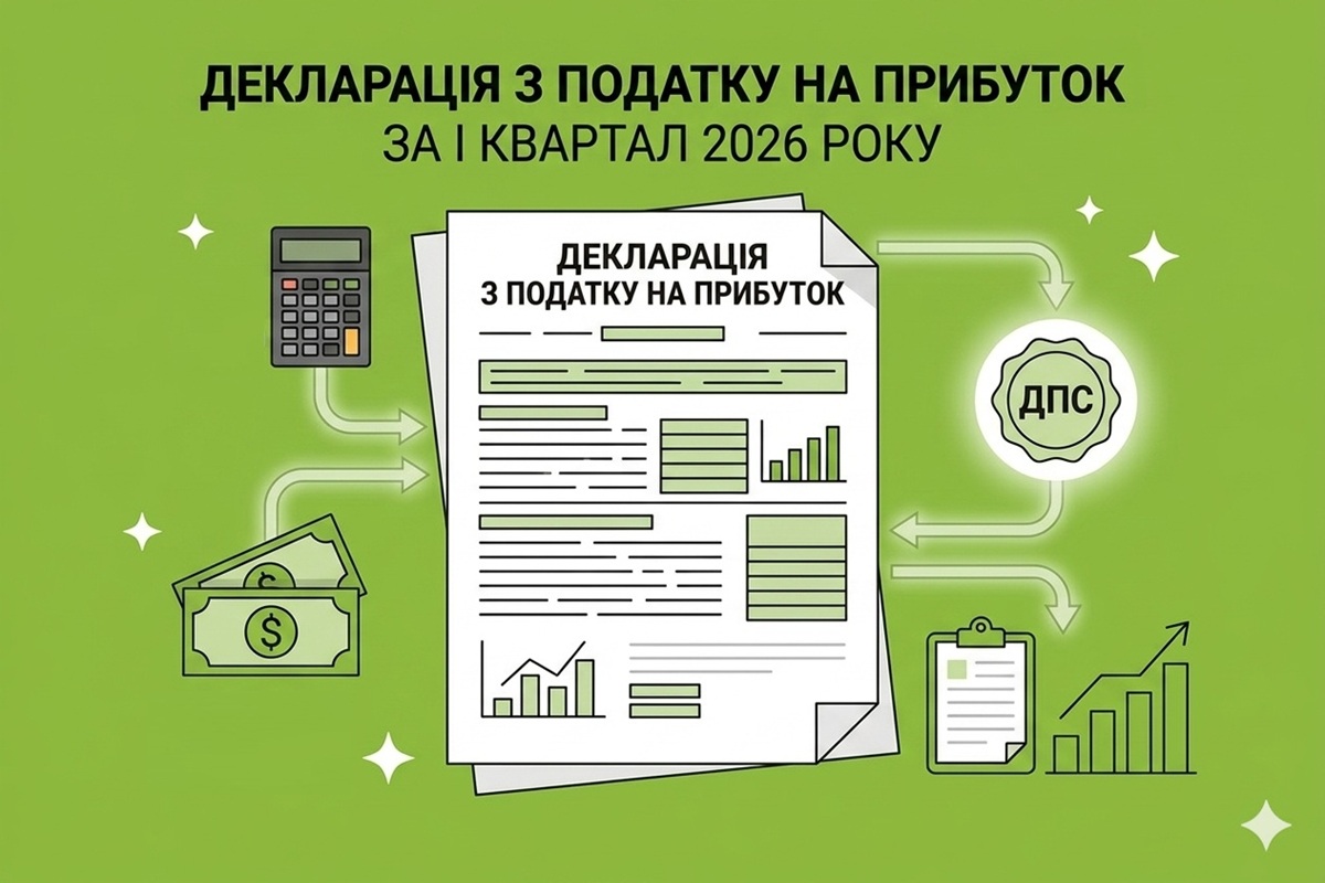 Декларація з податку на прибуток за I квартал 2026 року: можна зменшити фінрезультат на збиток 2025 року