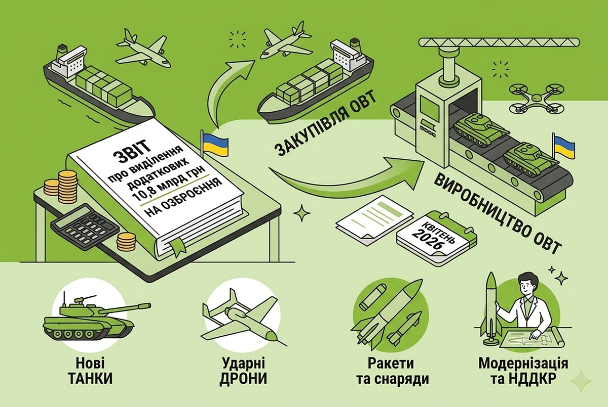 Юлія Свириденко: Уряд спрямовує додаткові 10,8 млрд грн на закупівлю та виробництво озброєння