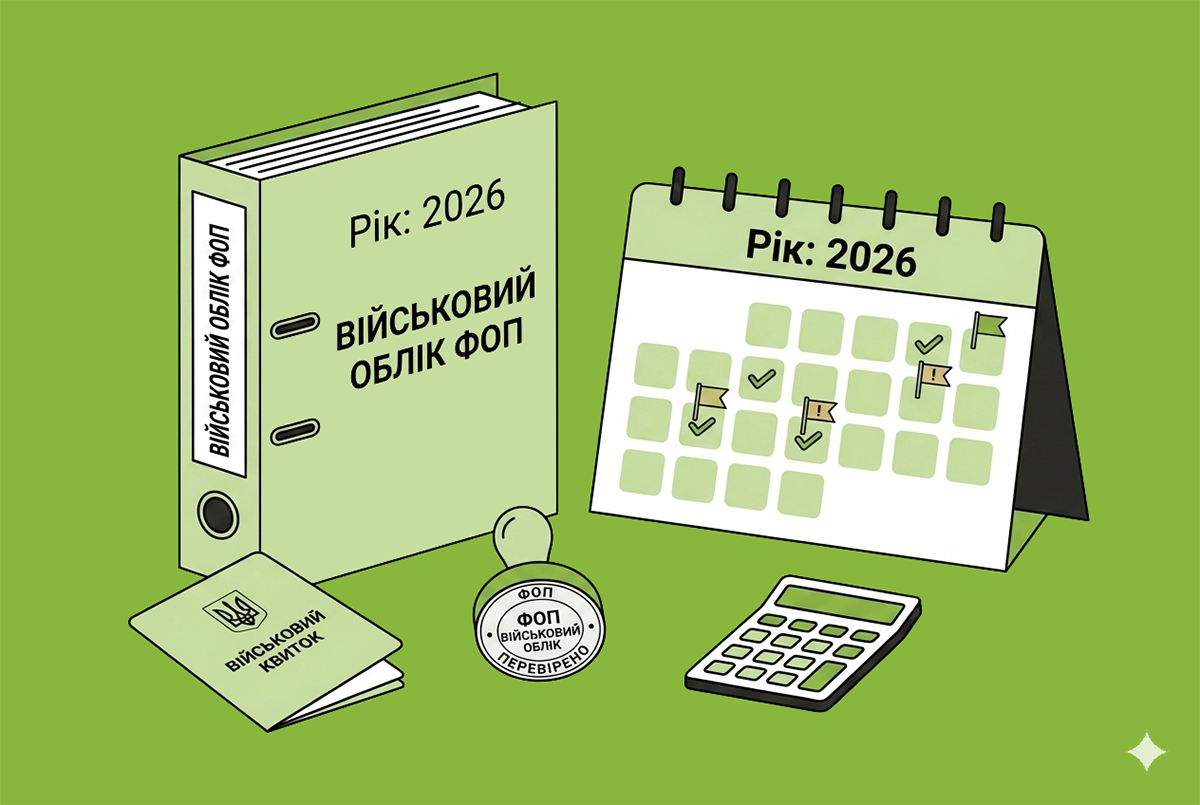 ФОПи не повинні вести військовий облік і не можуть бронювати працівників: правила у 2026 році