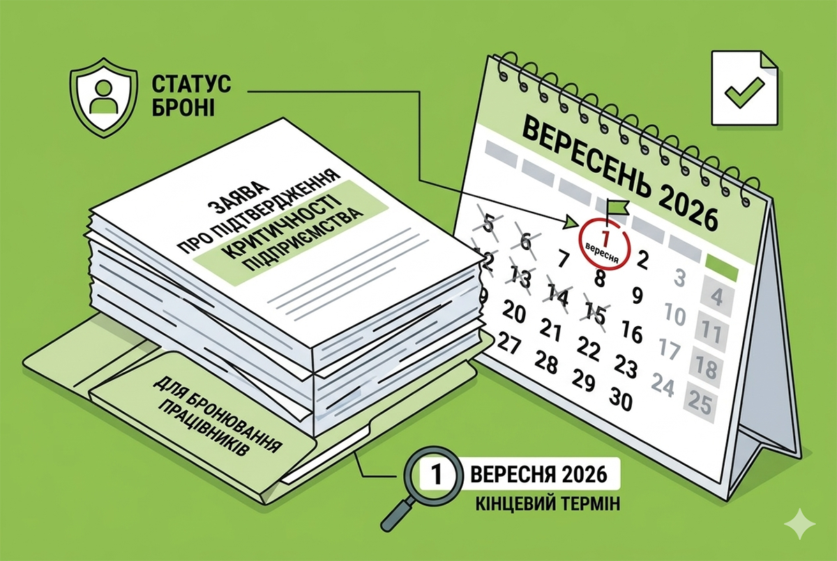 Перепідтвердити критичність для бронювання слід до 1 вересня 2026: деталі від Соболева