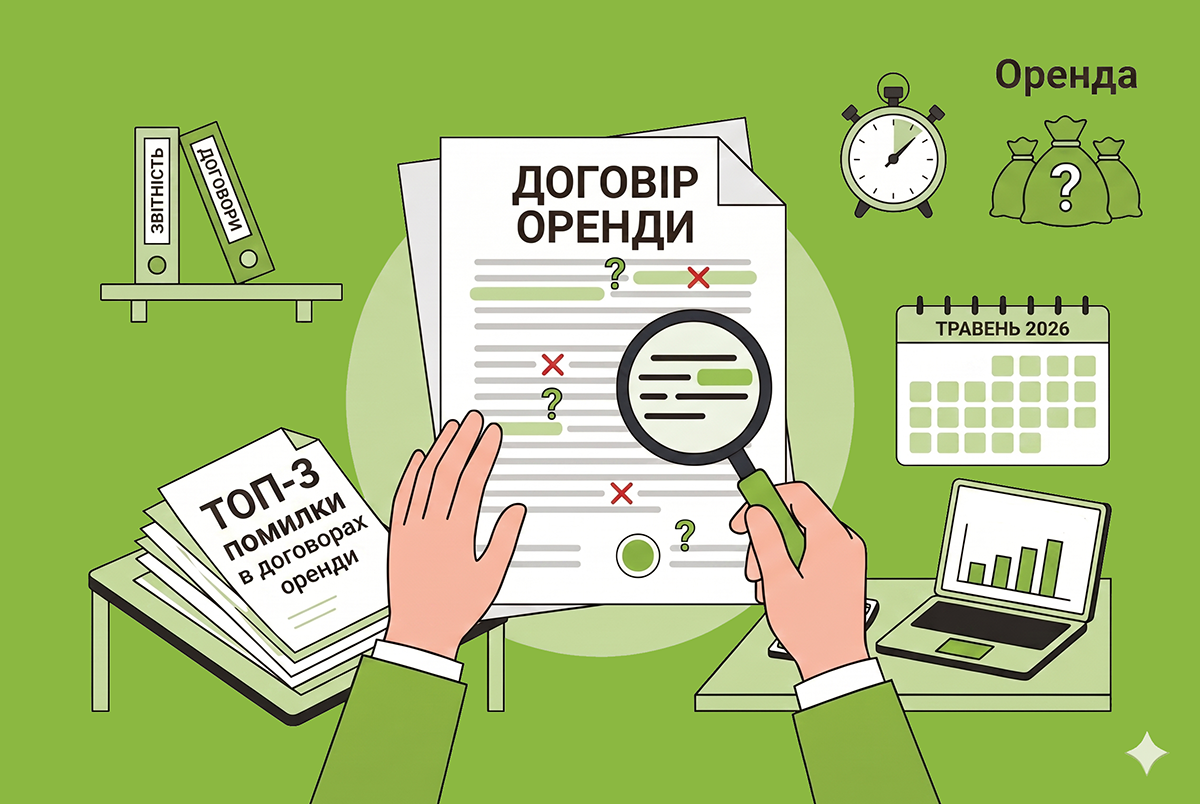 ТОП-3 помилки в договорах оренди: перевірте перед укладанням
