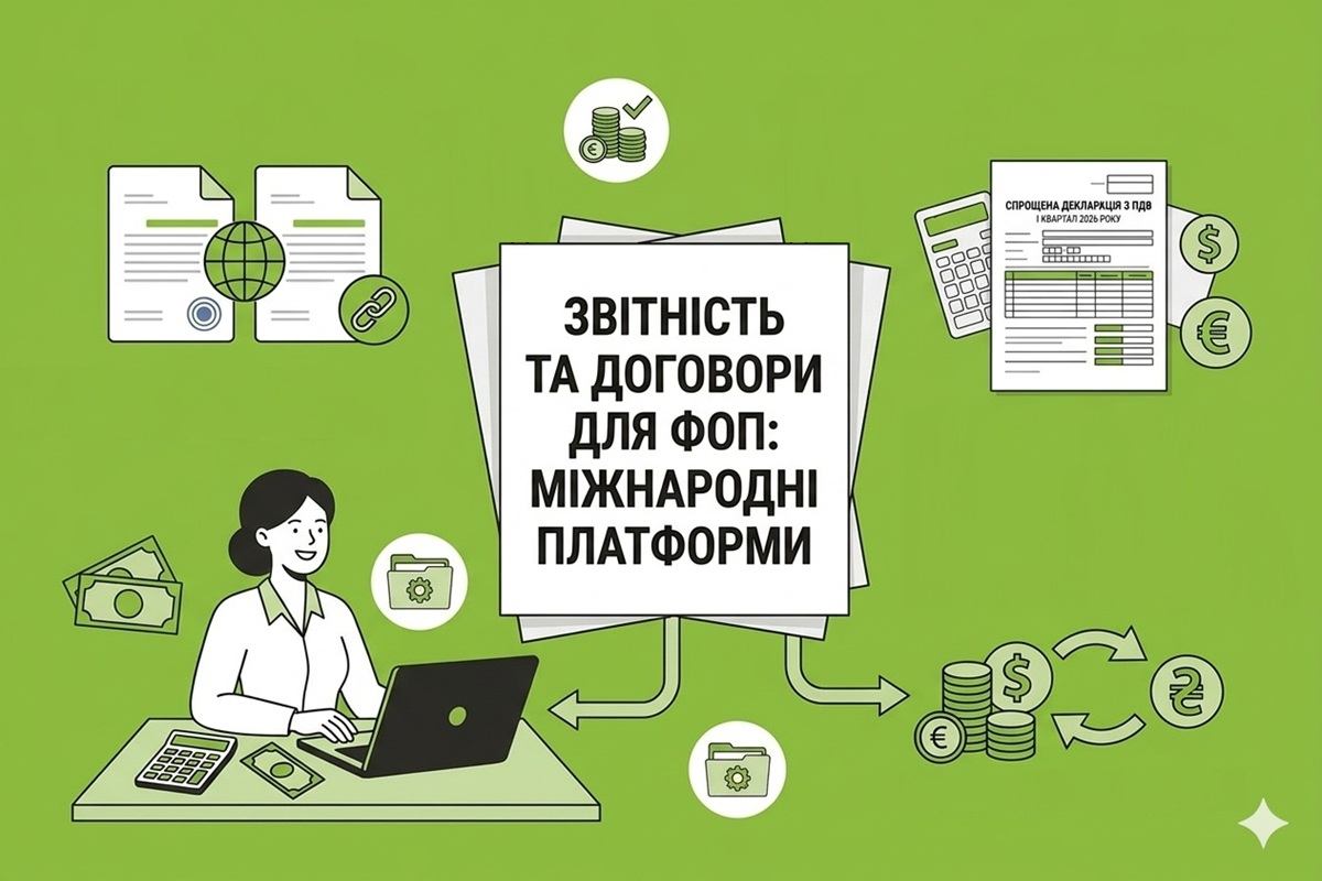 ФОП 3 групи ЄП надає послуги через іноземну онлайн-платформу: які наслідки з оподаткування у 2026 році