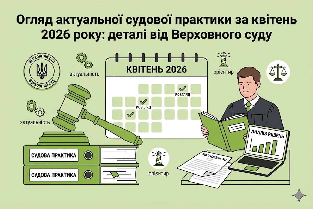 Огляд актуальної судової практики за квітень 2026 року: деталі від Верховного Суду