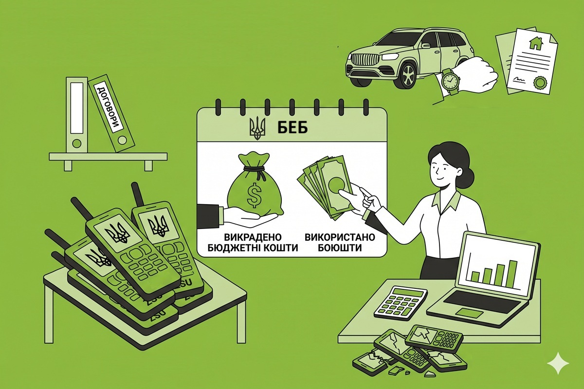 Розкрадання бюджетних коштів під час закупівлі супутникових телефонів для ЗСУ: нова справа БЕБ